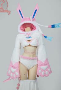 Women Pm Derivative Sexy Lingerie Bodysuit Purple Hooded Bodycon Romper And Tail With Choker