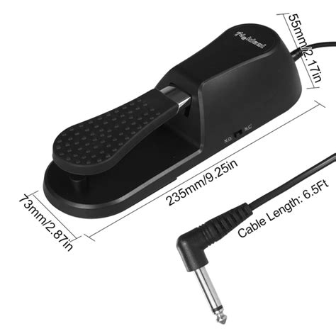 Sustain Pedal Keyboard Piano Pedal Universal Damper Foot Pedal For