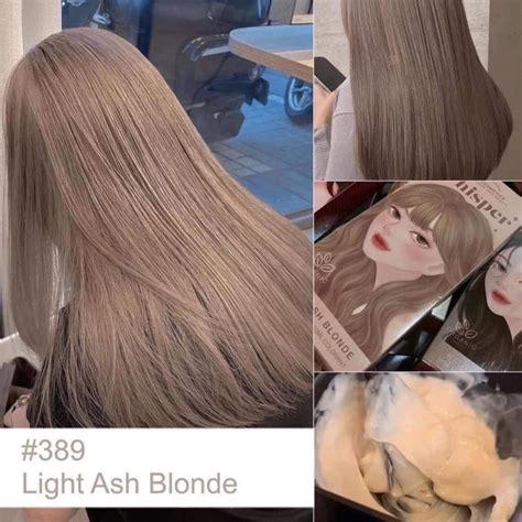 Kota สยอมผมสหมน whisper light ash blonde ออรแกนค Lazada co th