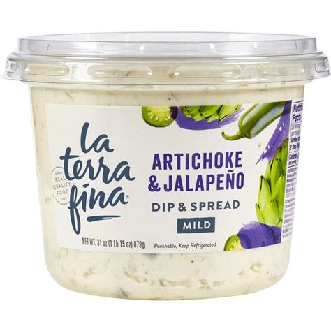 La Terra Fina Artichoke & Jalapeno Dip, 31 Oz - Costco Food Database