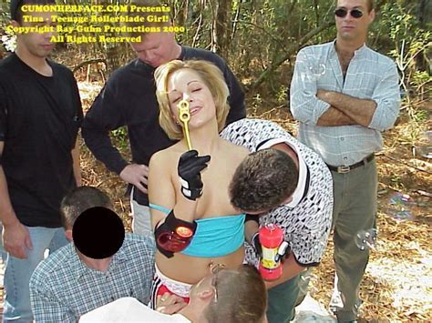 B Tina Rollerblade Girl Bonus Magazine Porn Pic