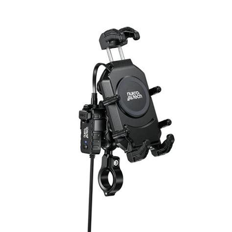 Nukrotech M26 Plus Kablosuz ve USB-C Şarjlı Titreşim Modüllü Telefon Tutucu