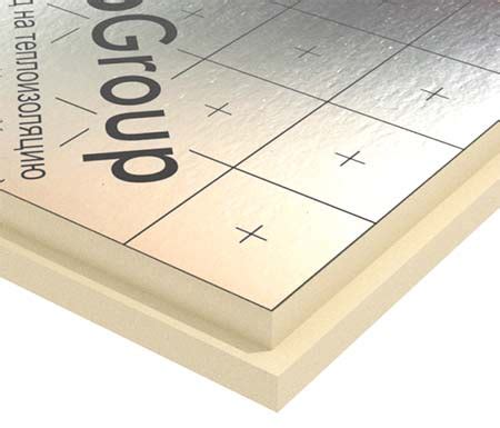 PirroUniversal RV 1200х1200х110, Теплоизоляционная Pir-плита ...