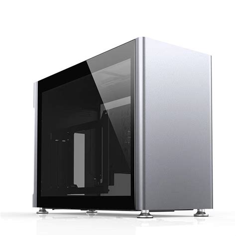 Jonsplus I Pro Mini Itx Tempered Glass Sidabrin Modelis