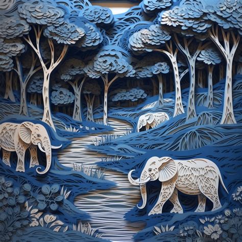 8 Midjourney Prompt Layered Paper Art By Joshs Ai Art And Prompts