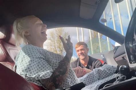 Porn Star Whose Boob Exploded Gets X Rated Gift From Boyfriend In Hospital Bed Daily Star