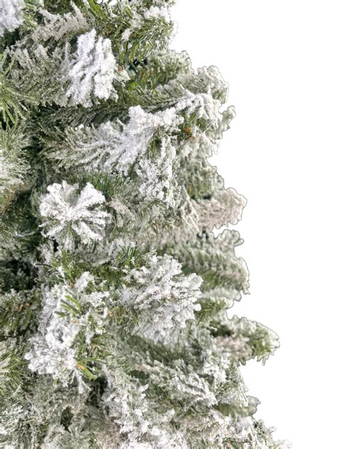 Vienna Slim Artificial Flocked Tree 3ft Unlit Trees N Trends Home