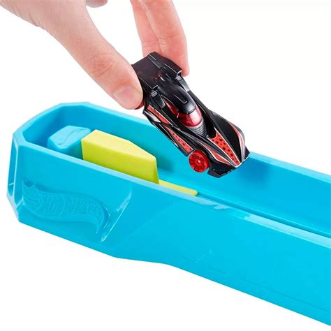 Pista Hot Wheels Track Builder Pista Salto Longo Glc Mattel Dor Mi Brinquedos