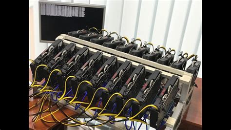 Монстр Майнинга. Майнинг Ферма на 19 видеокарт. - YouTube