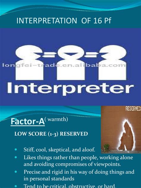 Interpretation of 16PF | PDF | Emotions | Thought