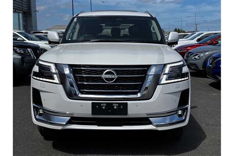 SOLD 2023 Nissan Patrol Ti L In White Used SUV Essendon Fields VIC