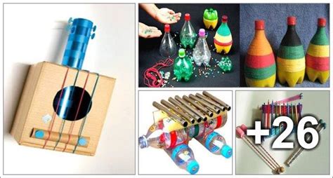 Instrumentos Musicais Reciclados Educação Infantil - Atividades com Música e Instrumentos musicais - Educação Infantil ...