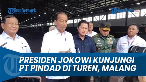 Jokowi Sebut Produksi Pindad Berlipat Usai Digelontor Pmn Rp Miliar