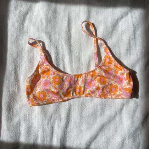 TRIANGL Bikini Maci Neon Pop Floral Scoop Depop