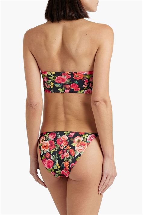 Onia Floral Print Low Rise Bikini Briefs The Outnet