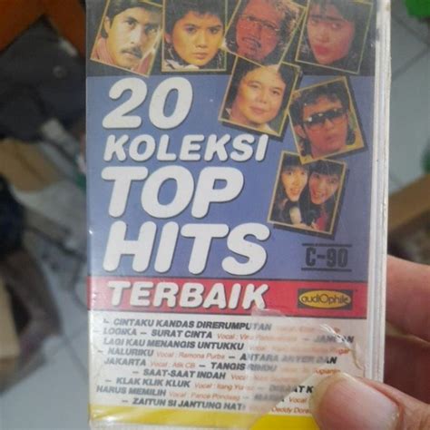 Jual Kaset Pita Kompilasi Koleksi Top Hits Terbaik Shopee