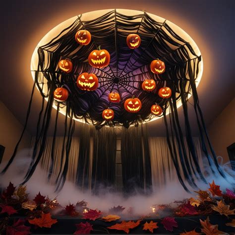 Halloween Ceiling Decor Ideas Diycozy Nails Decor Diy