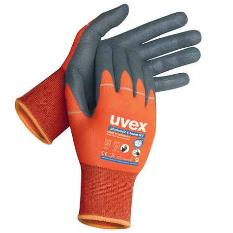 uvex online shop B2B | uvex phynomic x-foam HV assembly gloves