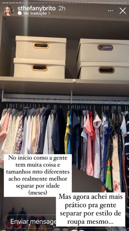 Sthefany Brito mostra o closet de seu bebê de 1 ano e impressiona