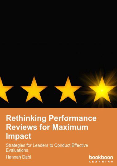 Rethinking Performance Reviews for Maximum Impact