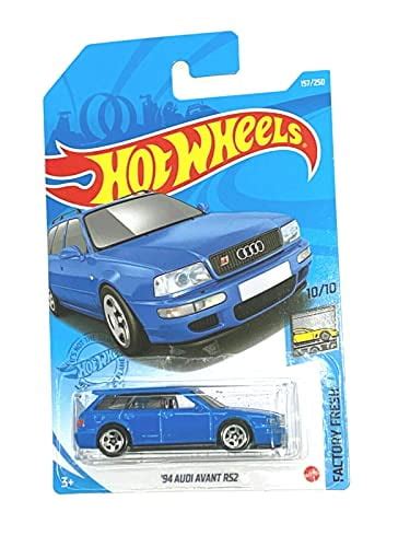 Hot Wheels 94 Audi Avant RS2 Blue 2021 Factory Fresh Walmart
