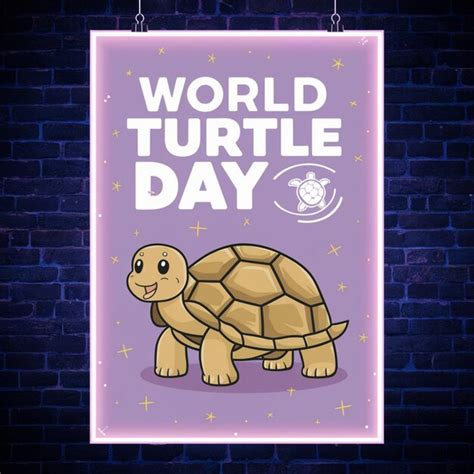 World Turtle Day Poster Design | Premium AI-generated image