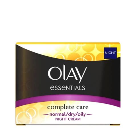 Olay Essentials Complete Care Night Cream 50 Ml 62 95 Kr Fri Frakt Og Ingen Toll