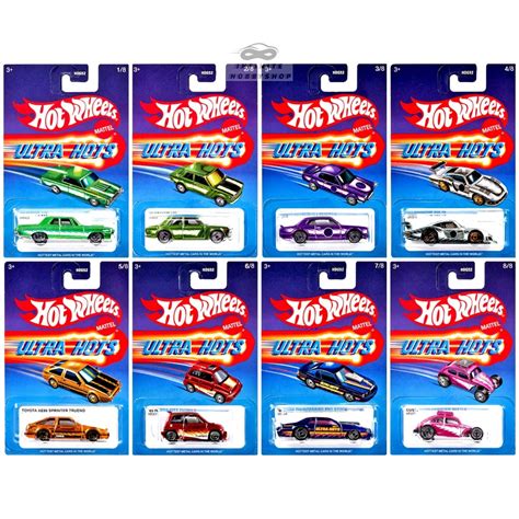 Hot Wheels Ultra Hots Mix Set Of Cars HDG F Datsun Nissan Skyline AE