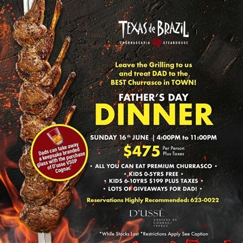 Texas De Brazil Menu Prices, Coupons, Buffet, Reservations 2025