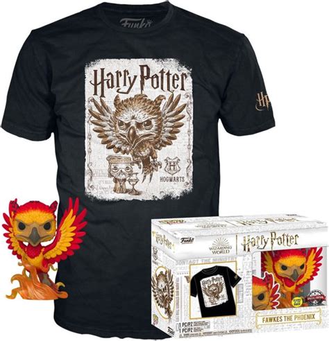 Coffret Pop N°87 Et T Shirt Harry Potter Fumseck Au Comptoir Des