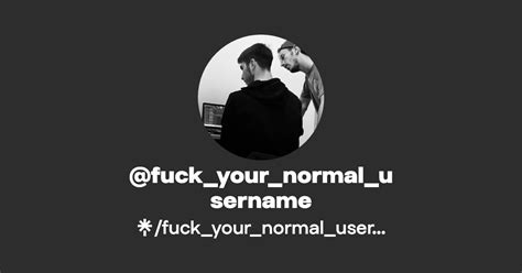 Fuck Your Normal Username Instagram Linktree