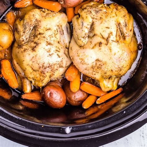 slow cooker cornish hens  tender juicy flavorful  easy
