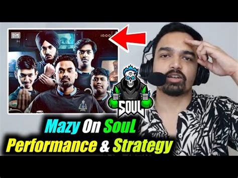 Mazy Reply On SouL Overconfident React On Spower 1v6 Clutch YouTube