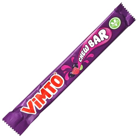 Vimto Chew Bar 10 Bars Swizzels Matlow Sweets From The Uk Retro