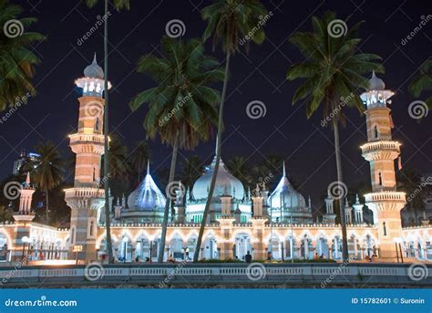 masjid jamek stock image image  tree jamek masjid