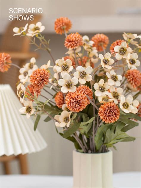 Small Fake Flowers, Silk Fall Flowers, Tiny Silk Flowers, Faux Filler