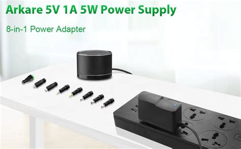 Amazon Arkare V A Dc Power Supply Adapter W Ac Dc Charger Ac