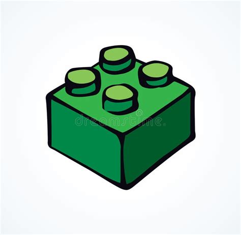 Lego Desenho Vetorial Ilustração Do Vetor Ilustração De Tijolo