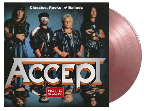 Accept Hot And Slow Classics Rock N Ballads 180g Limited Numbered Edition Silver And Red