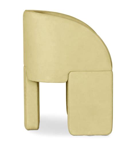 Baxter Leather Lazy Bones Dining Chair Harrods Uk