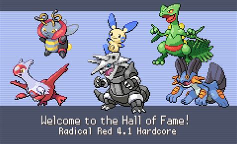 Pokemon Radical Red Hardcore Mode Mono Hoenn R PokemonHallOfFame