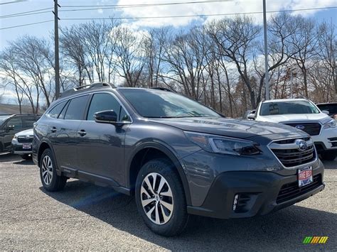 2021 Magnetite Gray Metallic Subaru Outback 25i Premium 141270484