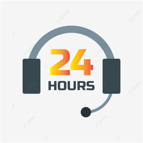 24 Hours Service 24 Hour Call Customer Service Icon Service Png And