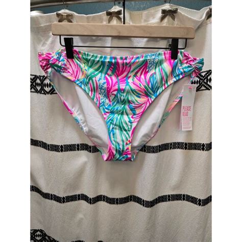 Lilly Pulitzer Swim Nwt Lilly Pulitzer Sea Turtle Soiree Zarah Bikini Bottom Size Poshmark