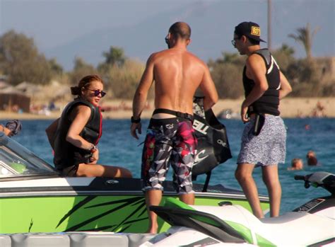 Lindsay Lohan In A Bikini In Greece August 2014 CelebMafia