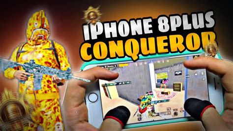 IPhone 8plus CONQUEROR PUSH Duo Fpp Stable 60fps Gameplay IOS16 7