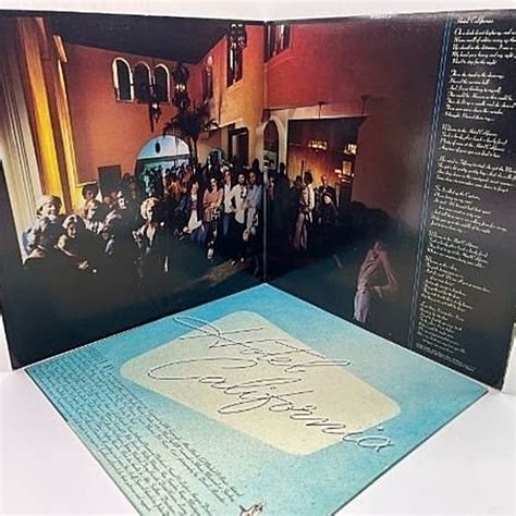 EAGLES Hotel California LP Asylum WAXPEND RECORDS