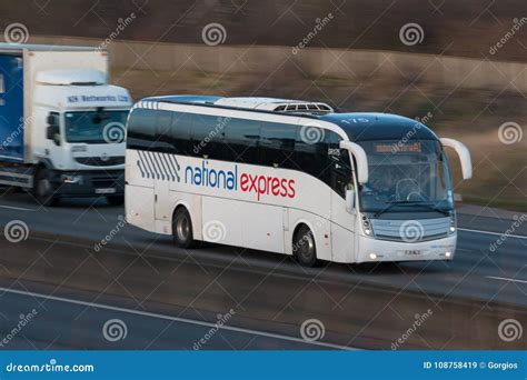 National Express bus editorial stock image. Image of england - 108758419