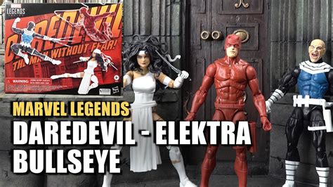 Review De Las Figuras De Marvel Legends Daredevil Elektra Y Bullseye 3