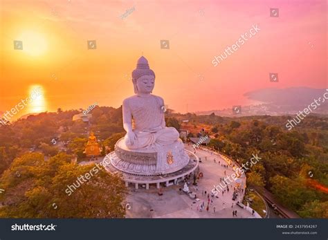 Aerial Top View Statue Big Buddha Stock Photo 2437954267 | Shutterstock